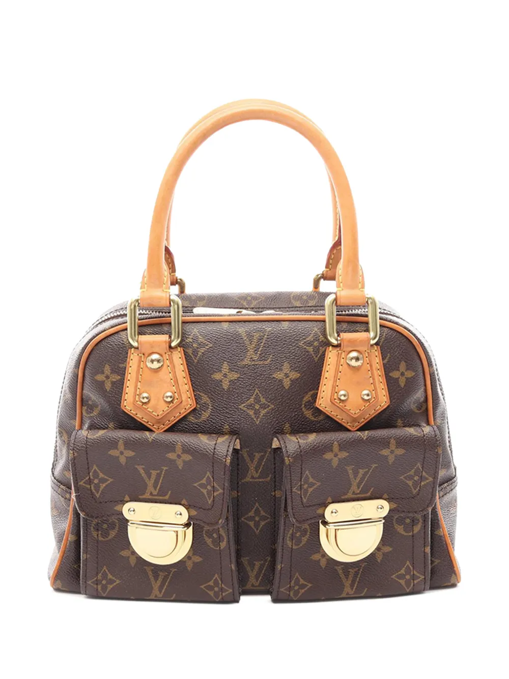 Louis Vuitton Pre-Owned 2006 Monogram Manhattan PM handbag - Braun