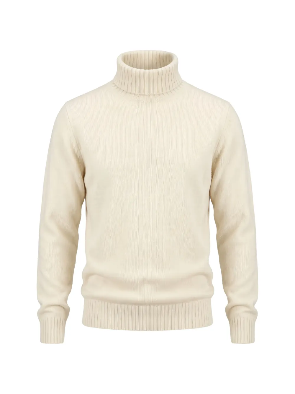 Piacenza 1733 roll-neck ribbed-trim sweater - Nude