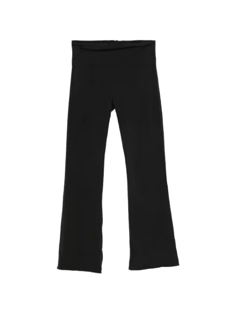 Skims fold-over flared trousers