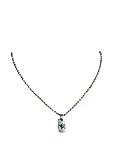 Chrome Hearts Tiny Star dog-tag necklace