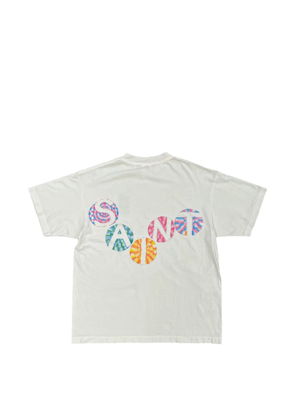 SAINT MXXXXXX graphic-print T-shirt Wit