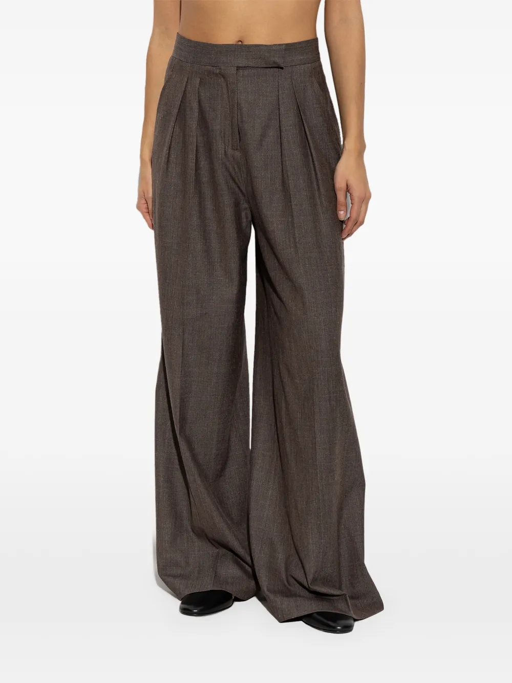 Paul & Shark belted shirt trousers set Bruin