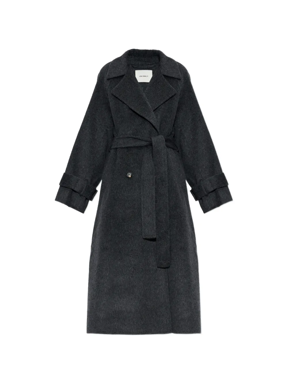 Lisa Yang Double belted coat - Grey