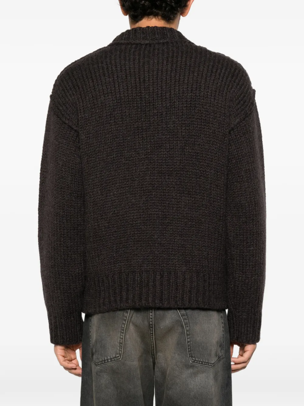 OUR LEGACY mock roundneck sweater Bruin