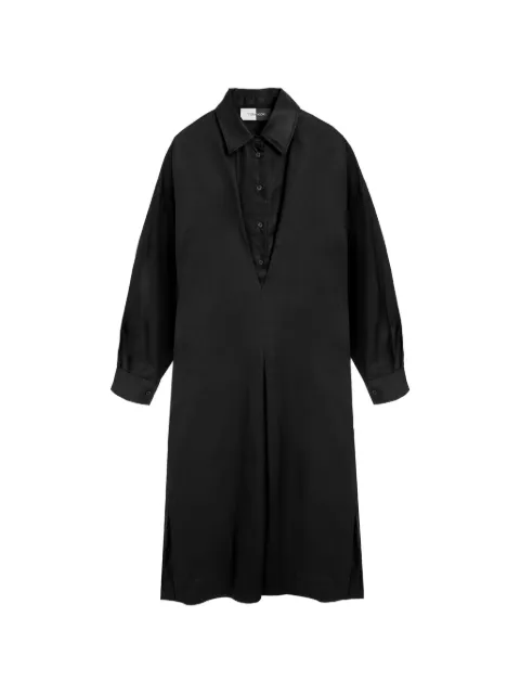Vera Wang Mercer layered-effect midi dress
