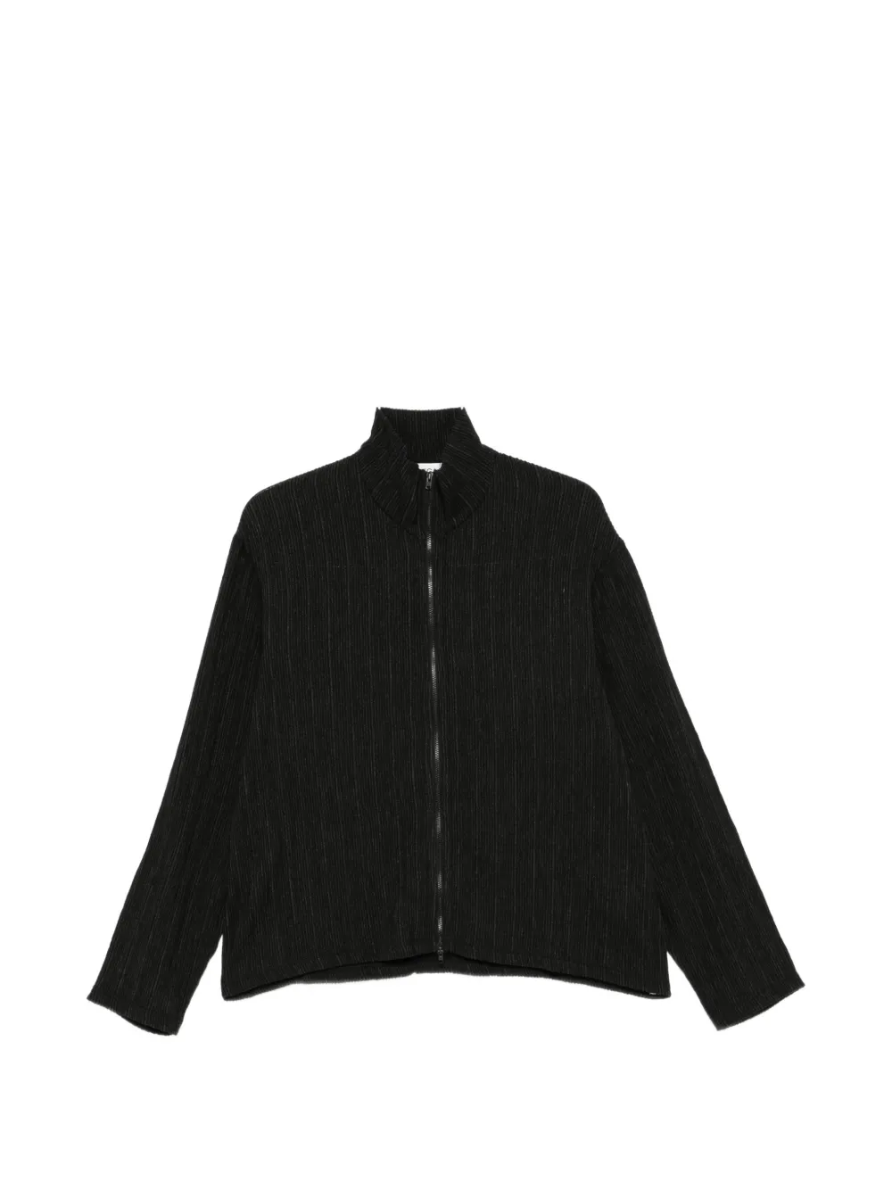 OUR LEGACY Schrunken zip-up jacket Zwart