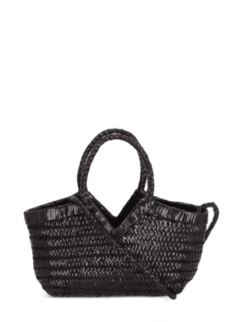 VIPERA Monet braided leather tote bag