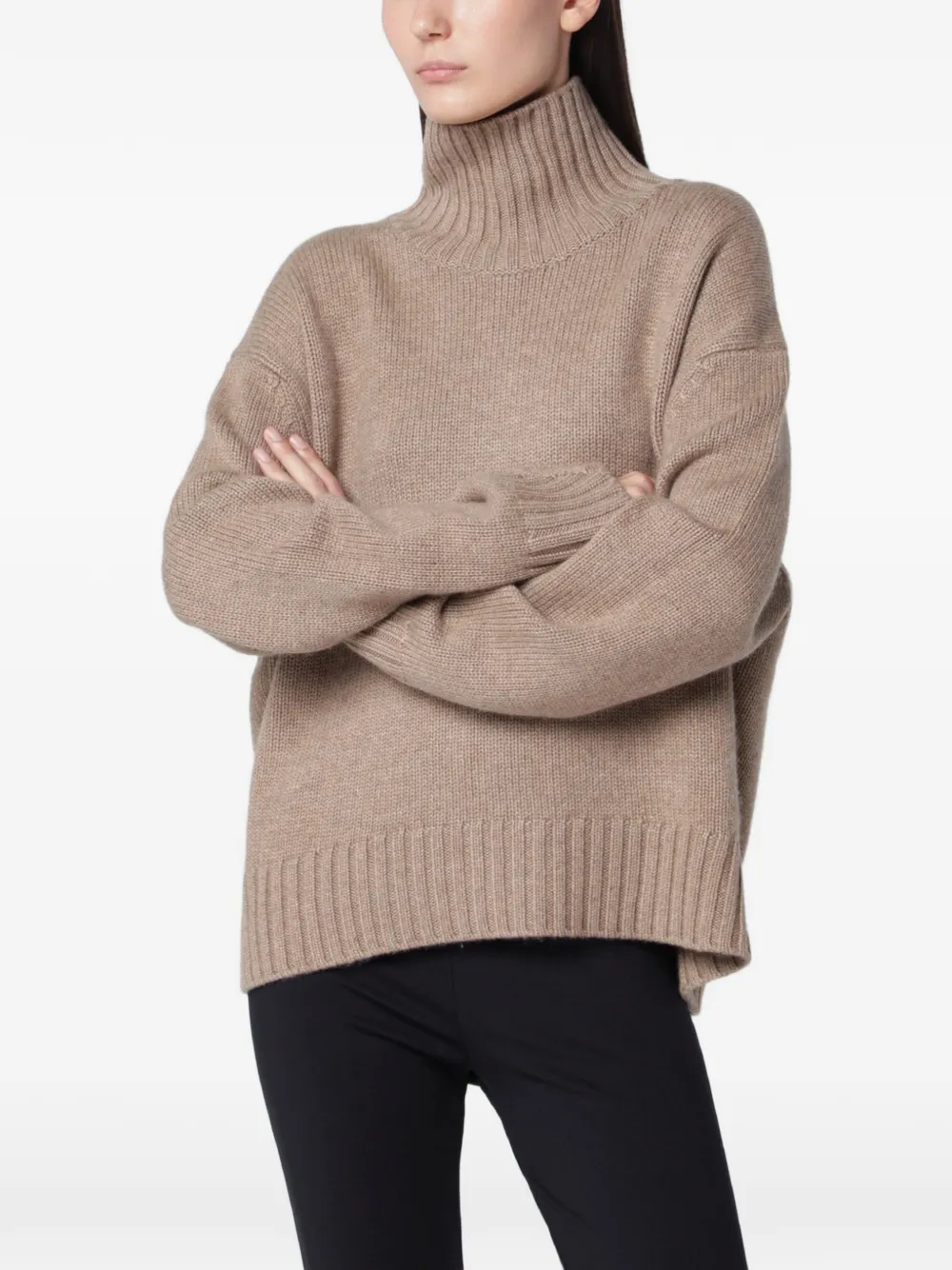 Almada Label Nola turtleneck sweater - Nude