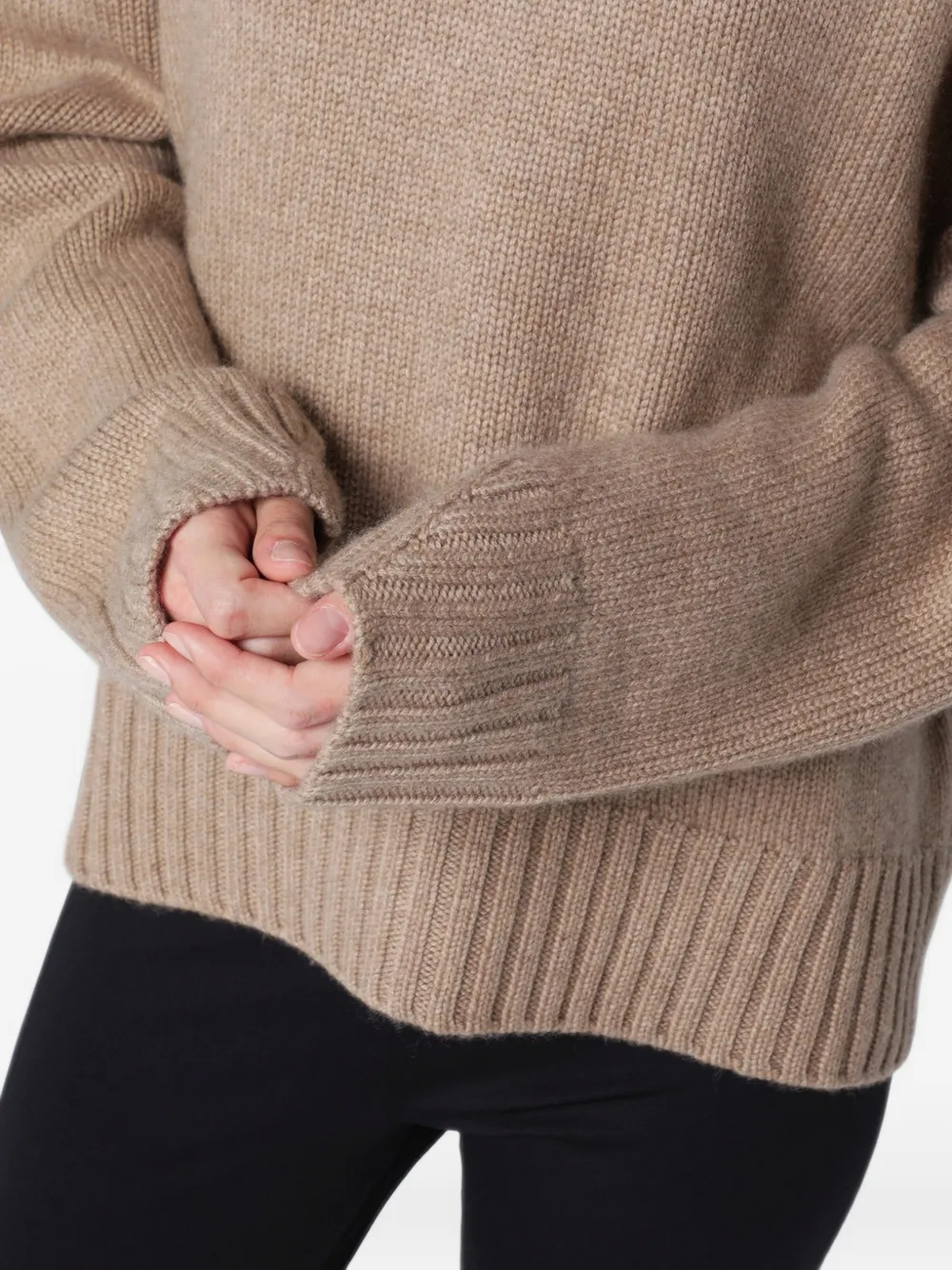 Almada Label Nola turtleneck sweater Beige
