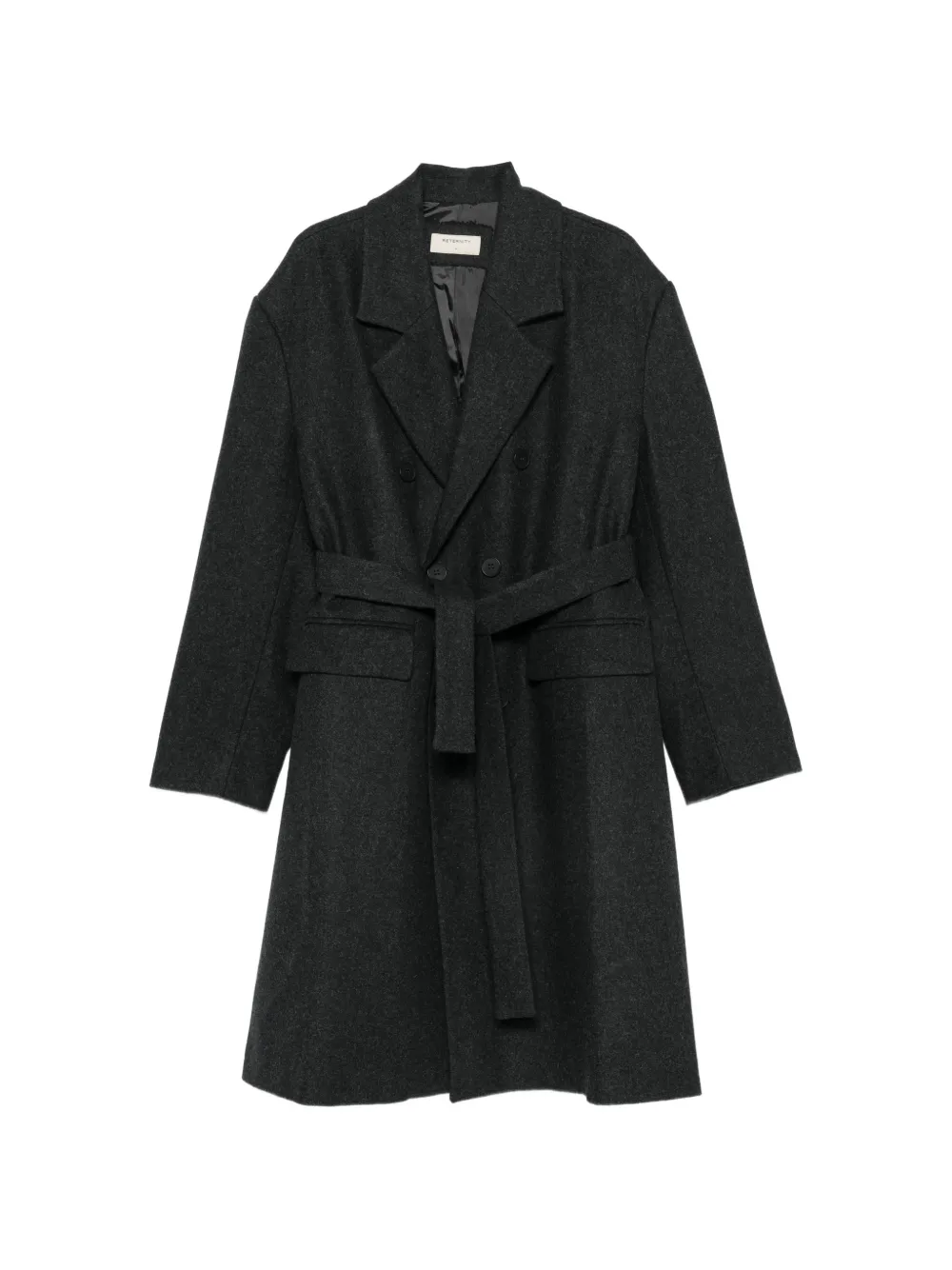 RETERNITY belted double-breasted coat | Abrigos con doble botonadura | Image 2