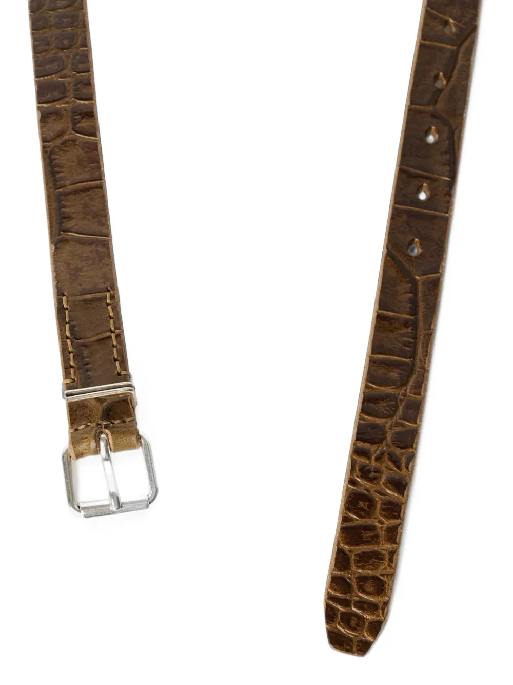 OUR LEGACY Hook belt Bruin