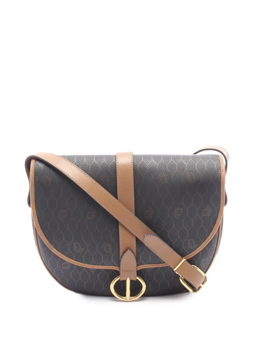 Christian Dior Pre-Owned 20th Century Honeycomb Coated Canvas crossbody bag - Schwarz