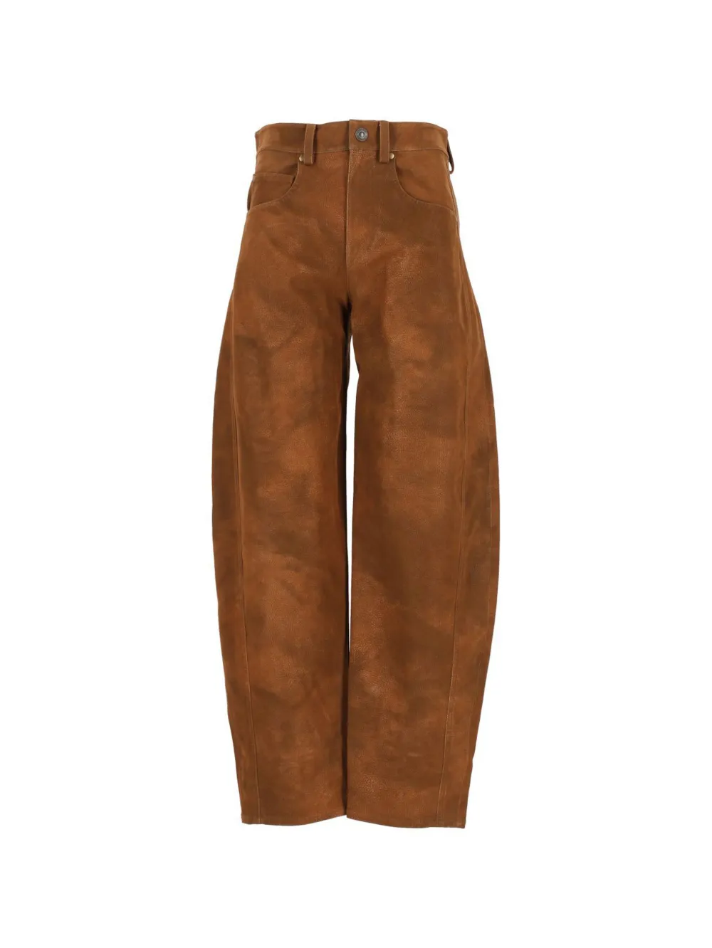 Weekend Max Mara Belky barrel-cut trousers Bruin
