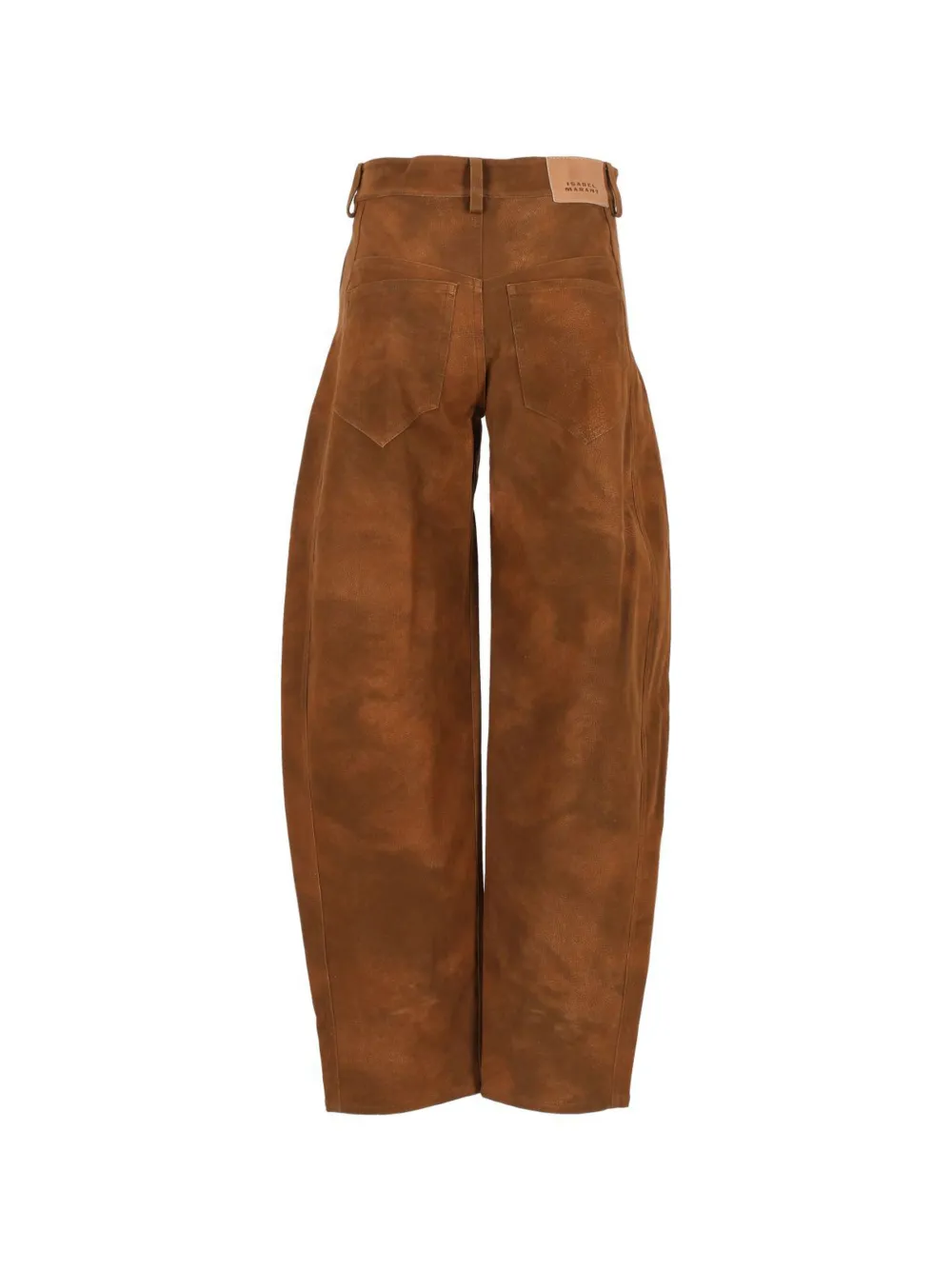 Weekend Max Mara Belky barrel-cut trousers Bruin