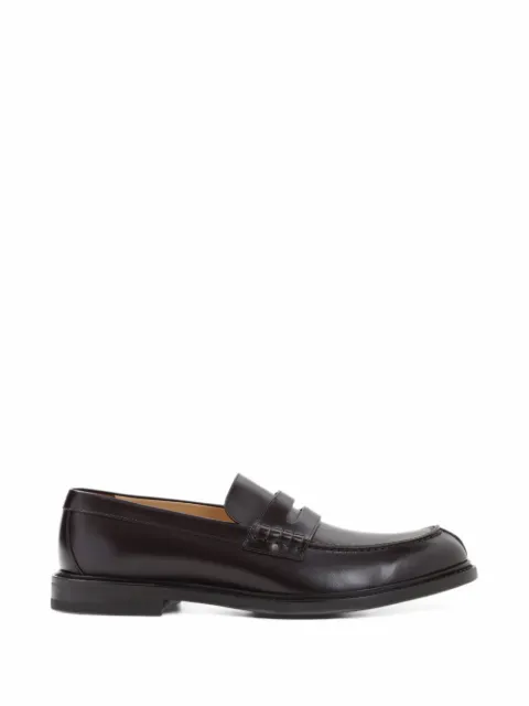 Brioni calf leather loafers