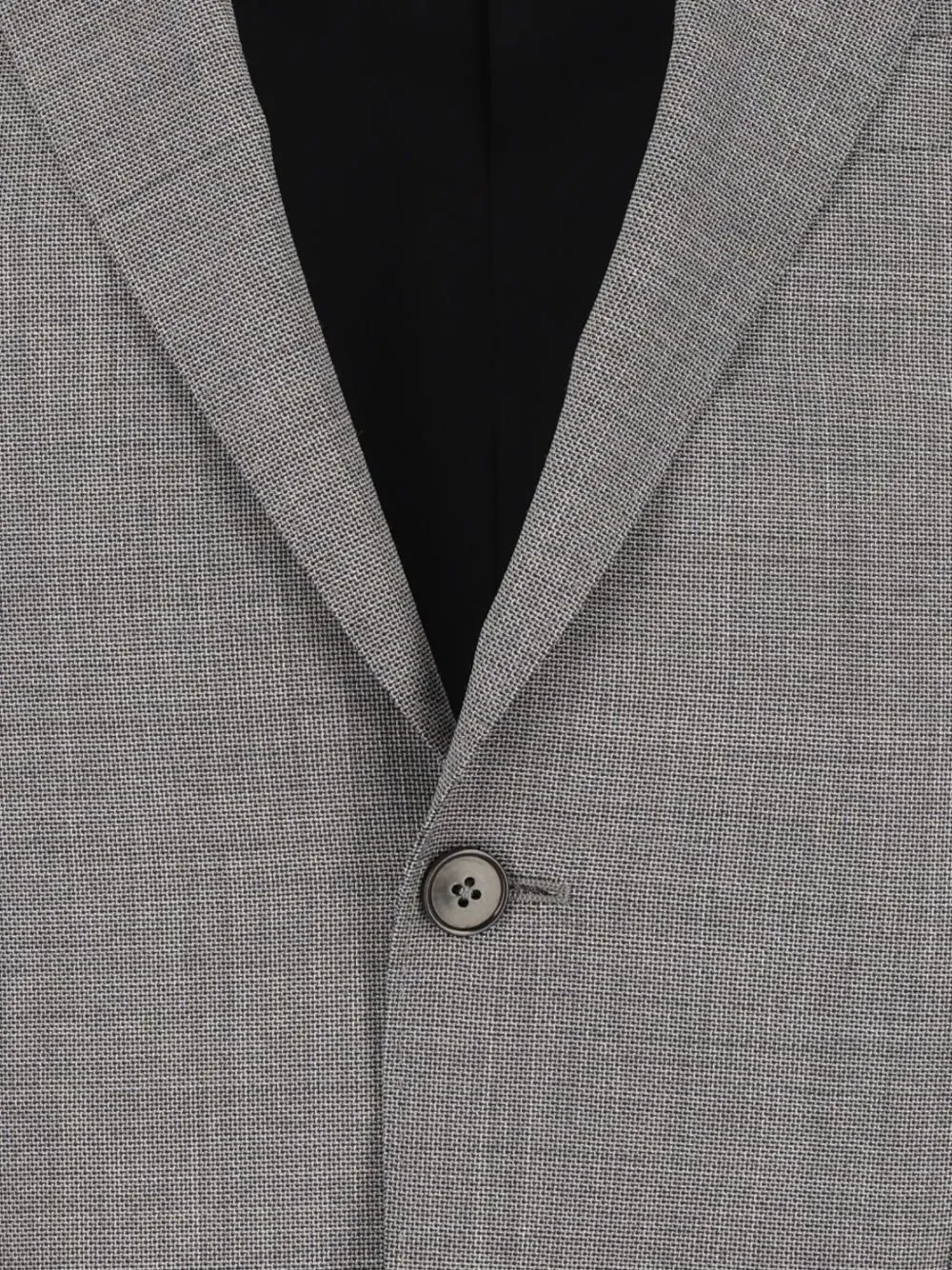 Zegna grey wool suit Grijs