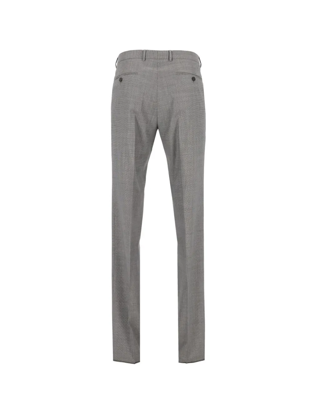 Zegna grey wool suit Grijs