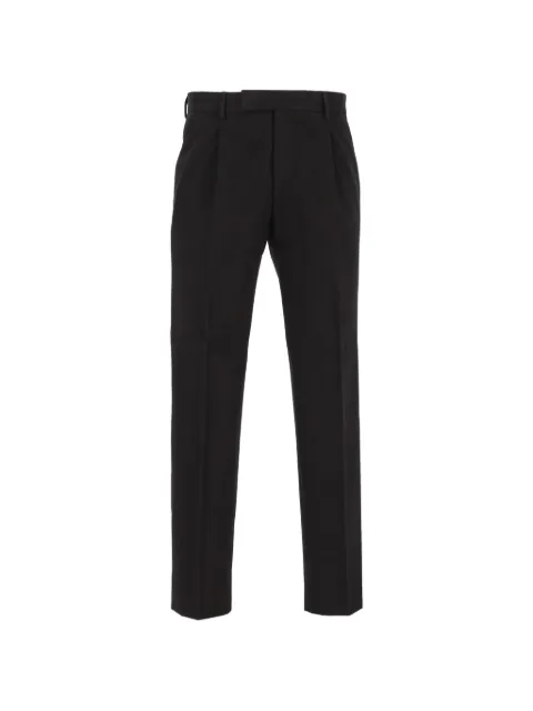 Zegna pleated straight-leg trousers