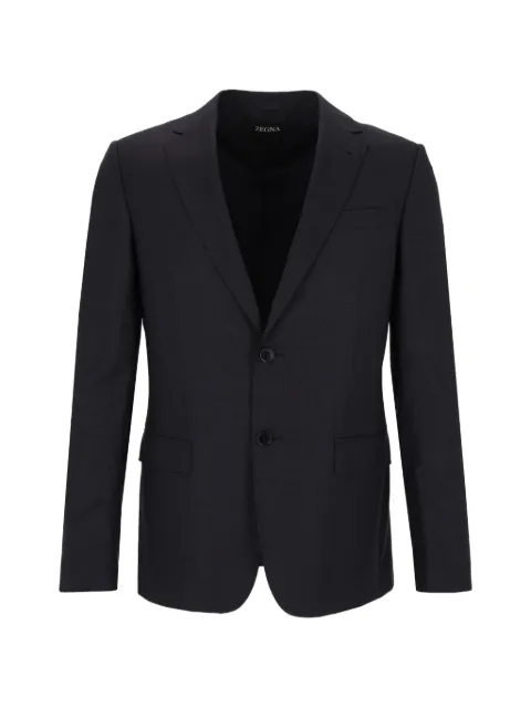 Zegna single-breasted wool suit
