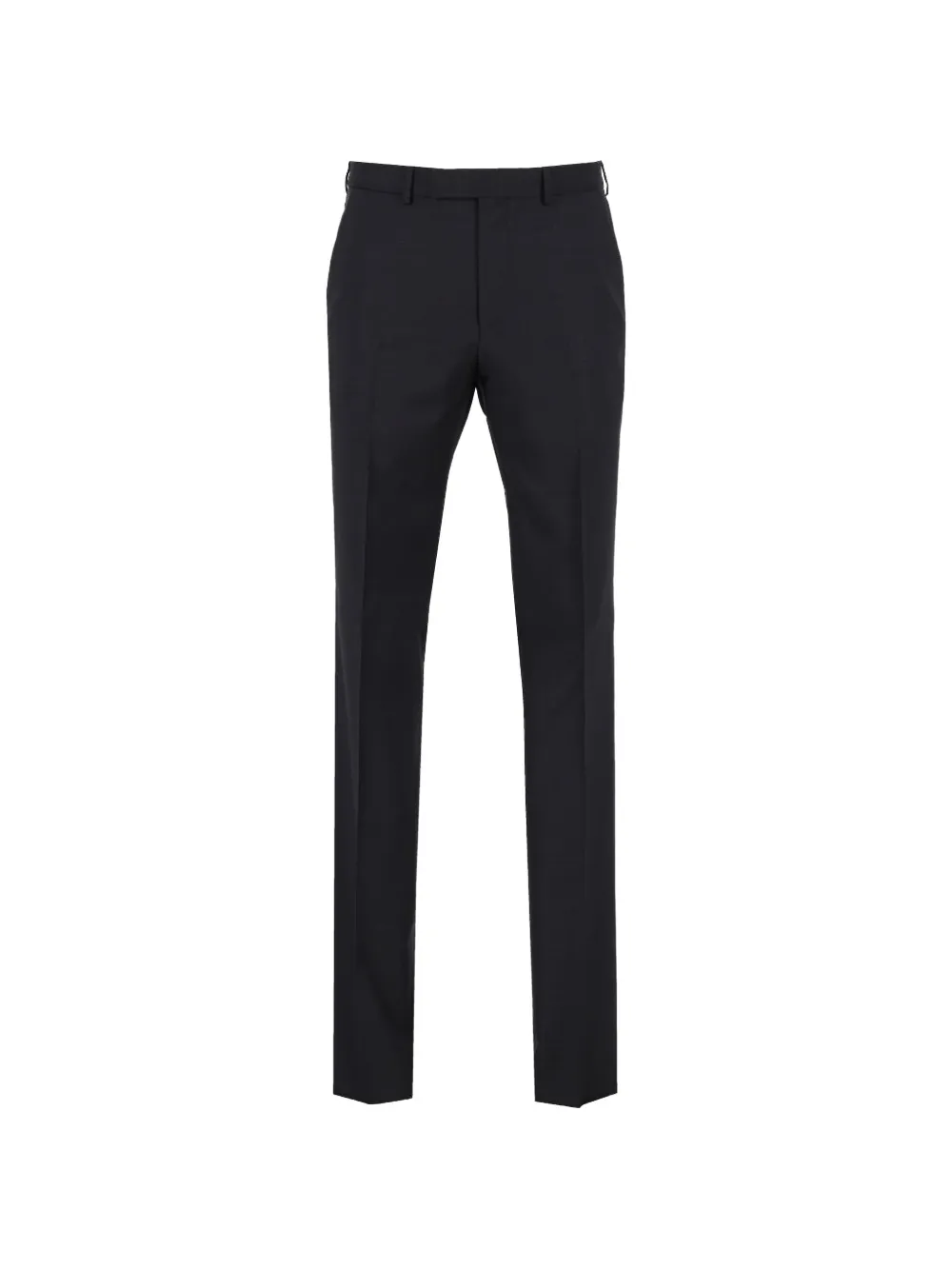 Zegna single-breasted wool suit Zwart