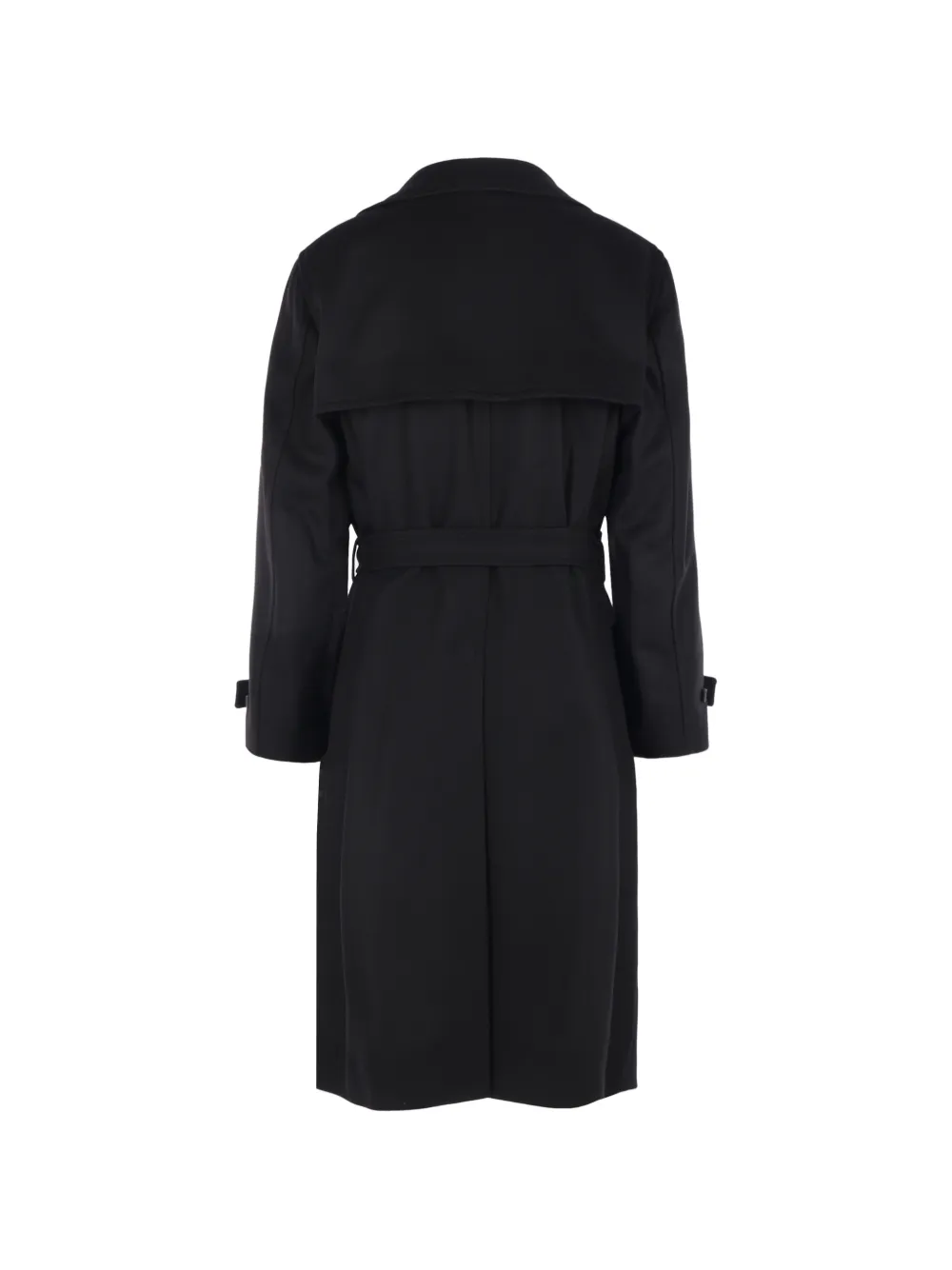 Hevo Melendugno double-breasted coat Zwart