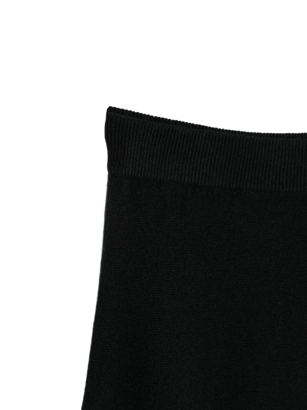 Lisa Yang Mini-rok met A-lijn Zwart