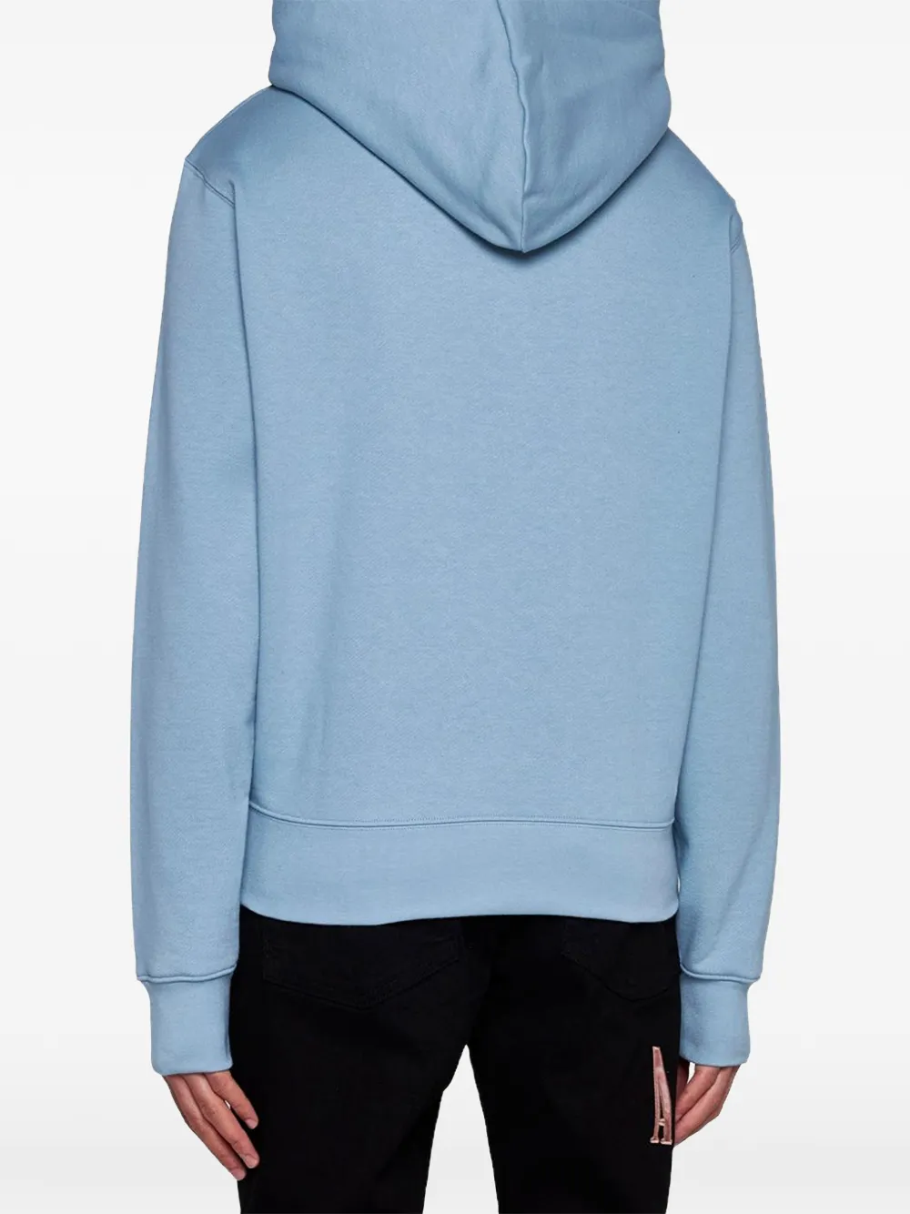 AMIRI logo-print hoodie Blauw