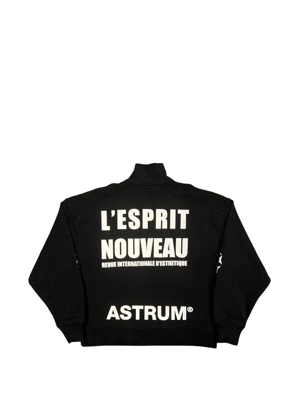 astrum L'Esprit graphic-print sweatshirt Zwart