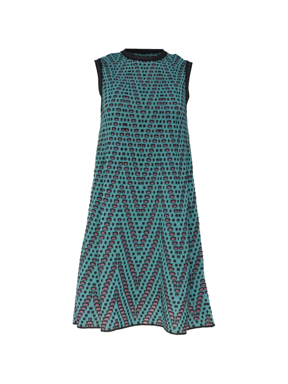 Missoni Pre-Owned 2010s chevron A-line dress - Blau
