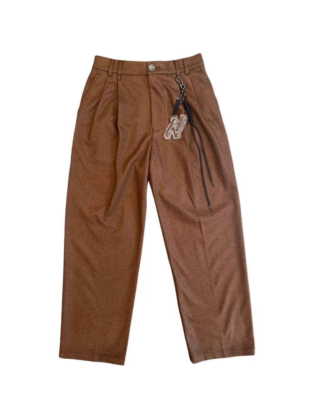 Song For The Mute Geplooide broek Bruin