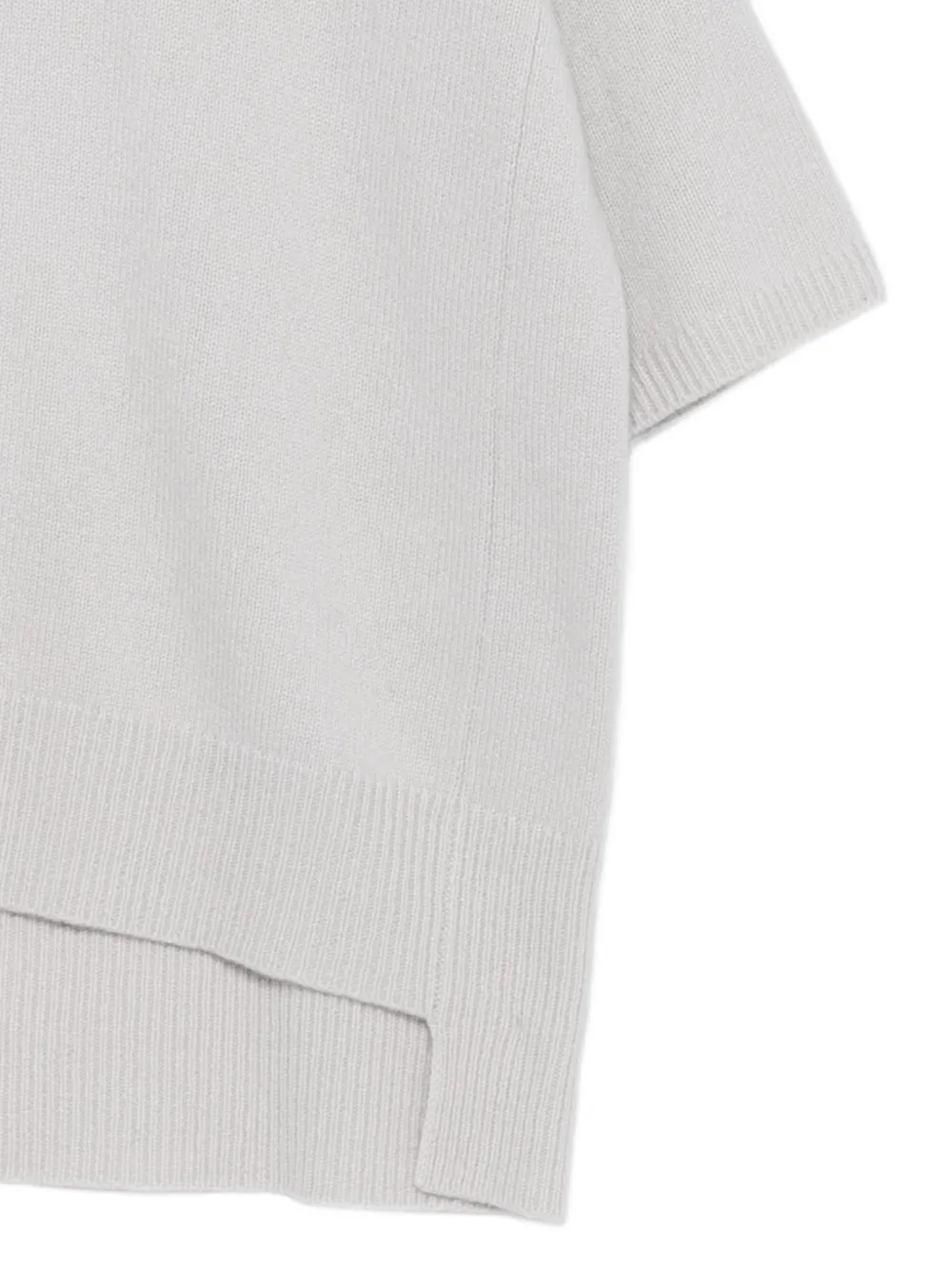 Lisa Yang cashmere high-low sweater Beige