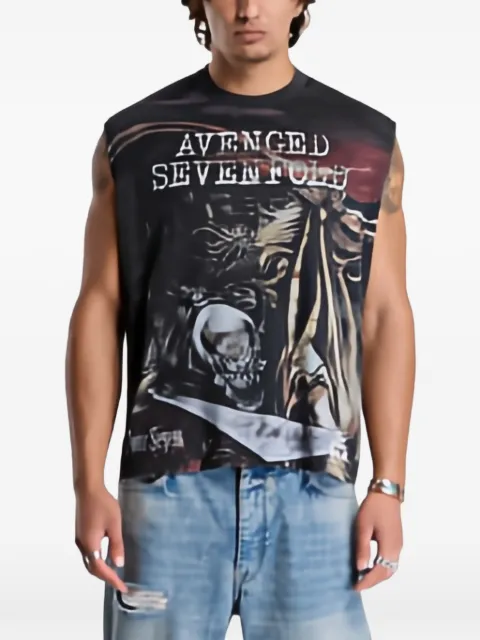 REPRESENT 247 x Avenged Sevenfold City Of Evil graphic-print tank top