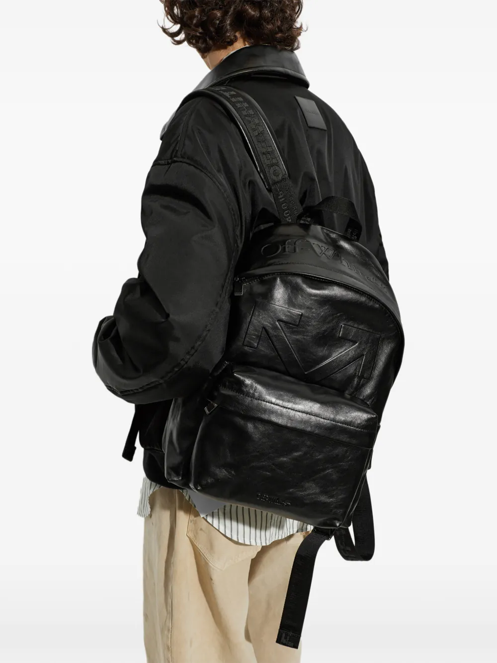 Off-White Heritage Backpack Zwart
