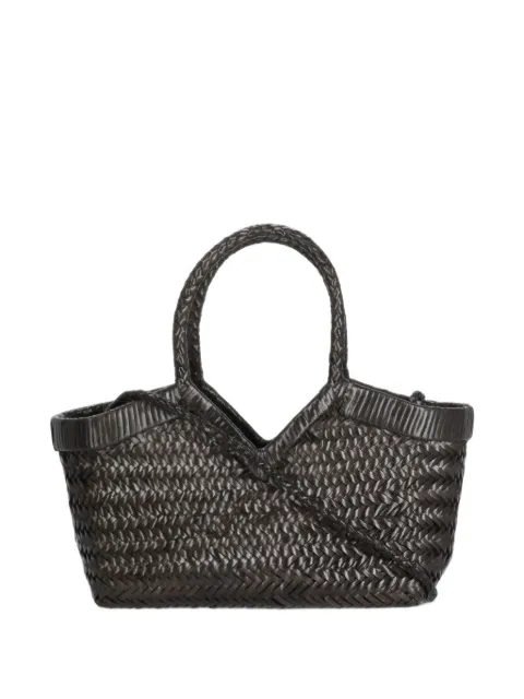 VIPERA Monet braided leather tote bag