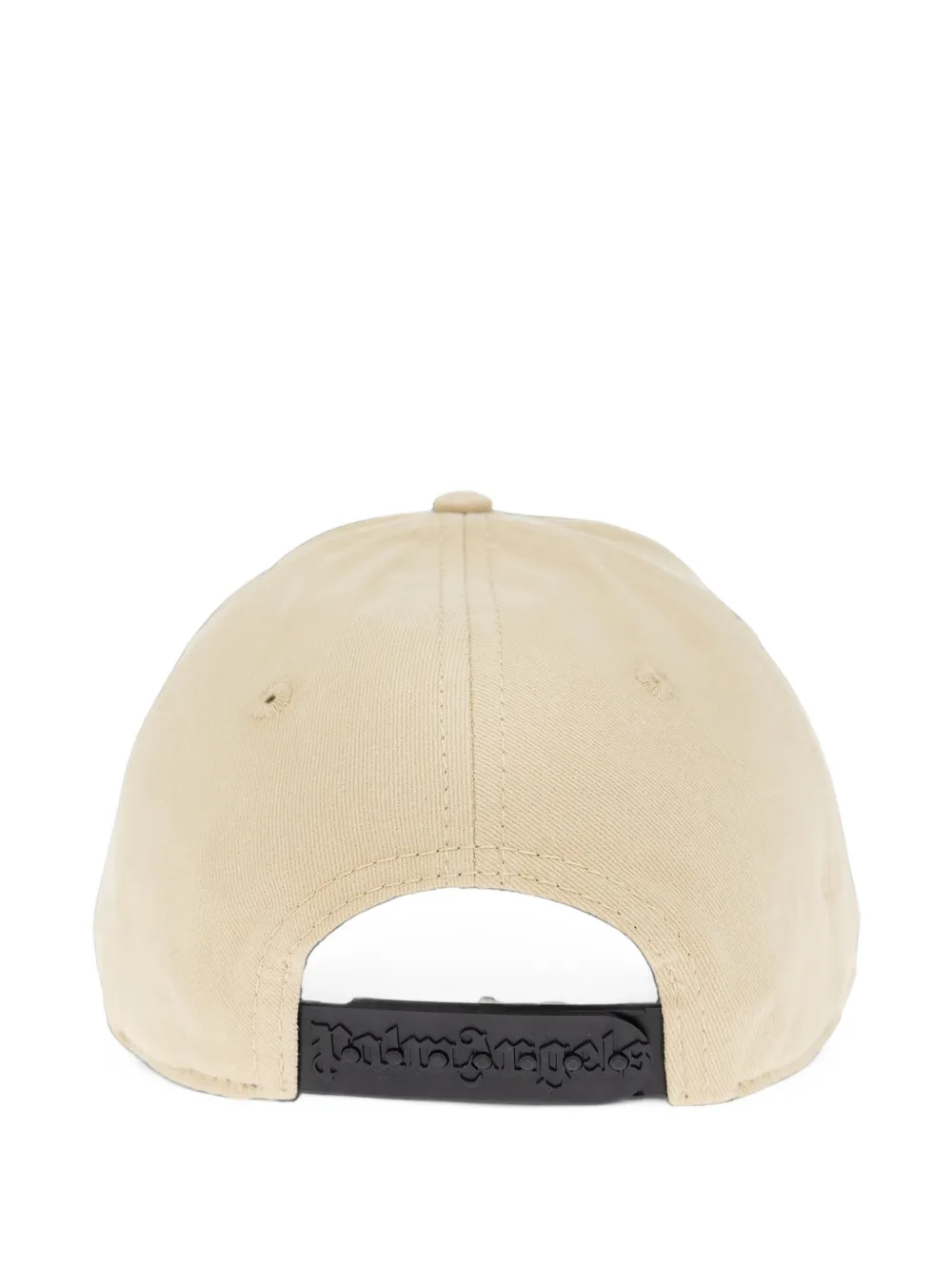Palm Angels tree-embroidered baseball cap Beige