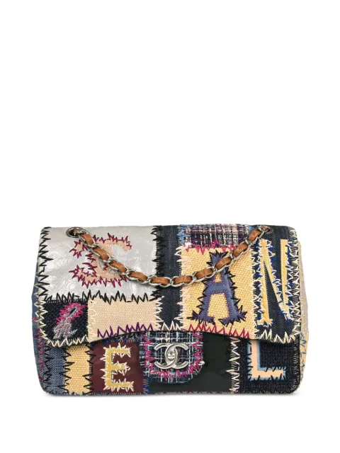 CHANEL Pre-Owned 2012 Jumbo patchwork shoulder bag