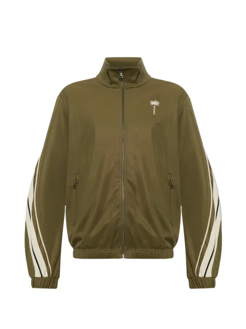 Palm Angels Palm Tree striped track jacket