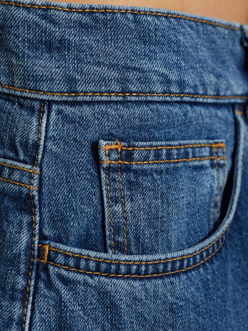Palm Angels straight-leg jeans Blauw