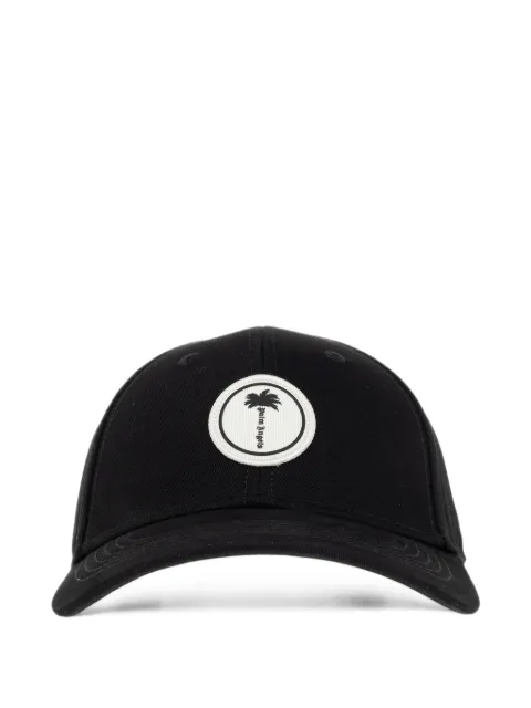 Palm Angels logo-patch baseball cap