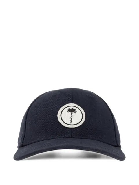 Palm Angels logo-patch baseball cap