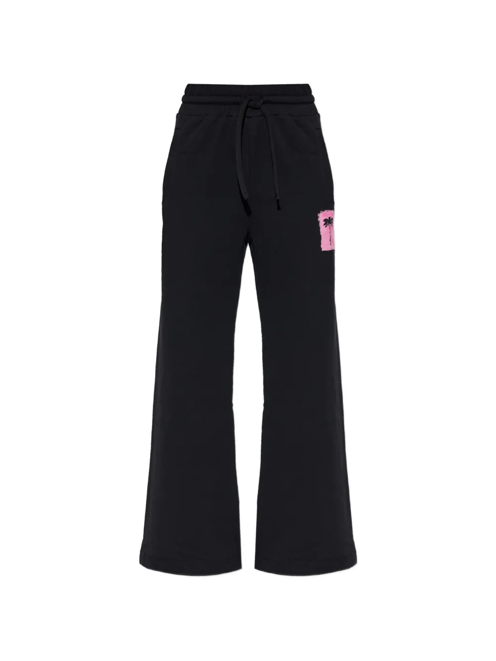 Palm Angels brushed Palm Tree sweatpants - Nero