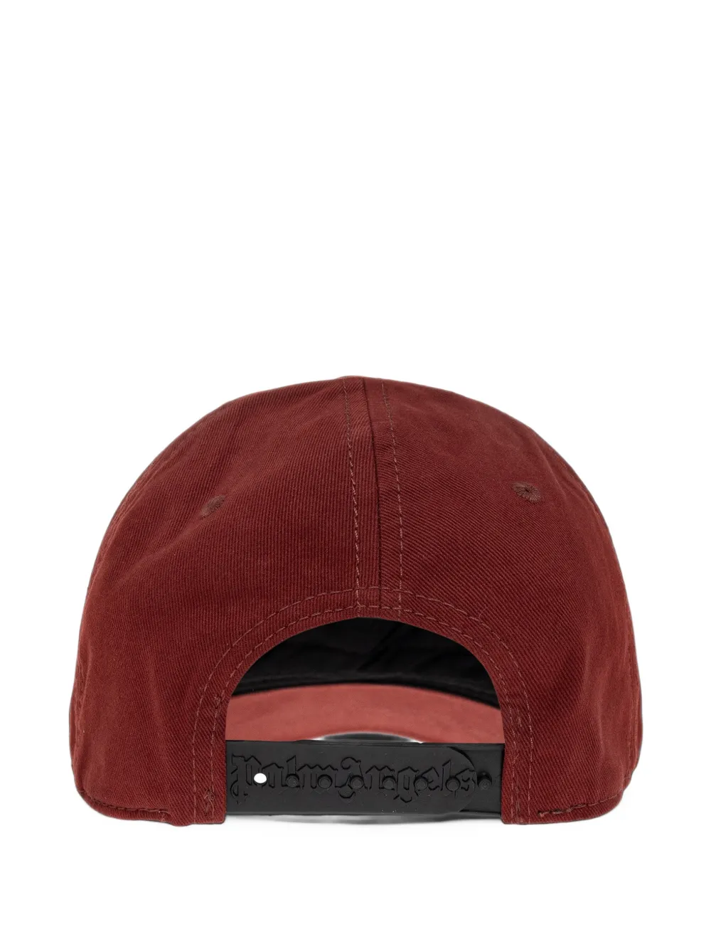 Palm Angels logo-patch baseball cap Rood