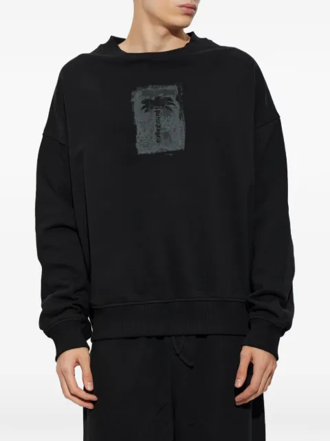 Palm Angels palm-print sweatshirt