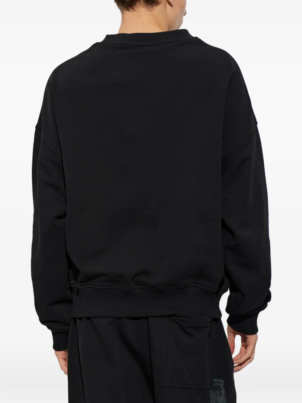 Palm Angels palm-print sweatshirt Zwart