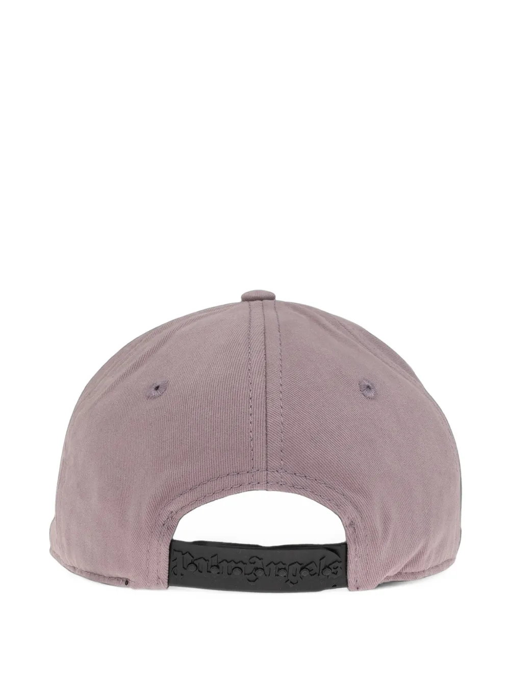 Palm Angels logo-embroidered baseball cap Paars