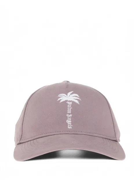 Palm Angels logo-embroidered baseball cap