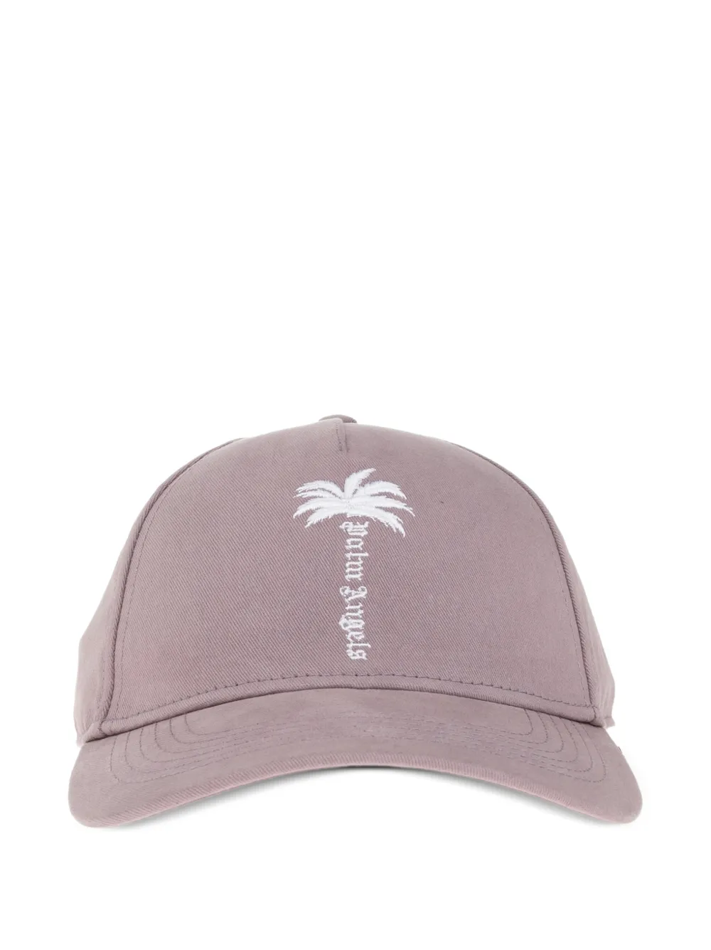 Palm Angels Honkbalpet met geborduurd logo Paars