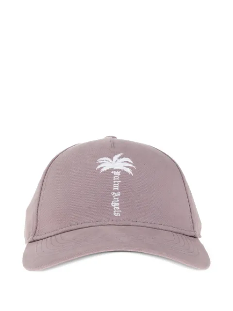 Palm Angels logo-embroidered baseball cap