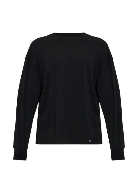 Palm Angels palm-print long-sleeve T-shirt
