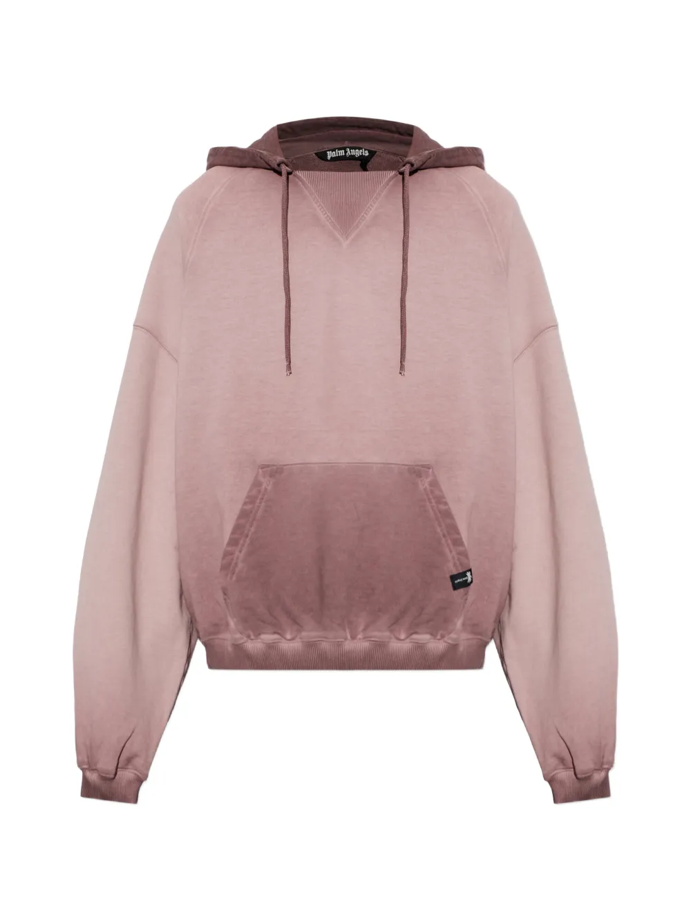 Palm Angels Neon Boulevard Back hoodie - Brown